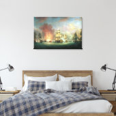 Moonlight Battle: Die Schlacht um Cape St Leinwanddruck (Insitu (Schlafzimmer))