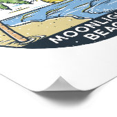 Moonlight Beach San Diego Kalifornien Poster (Ecke)