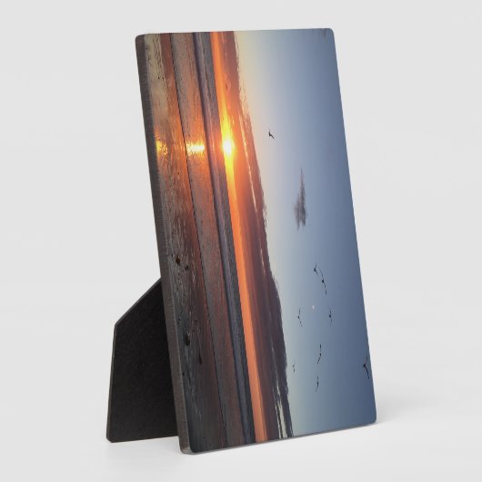 Moonlight Beach Sunset Fotoplatte (Seite)