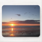 Moonlight Beach Sunset Mousepad (Vorne)