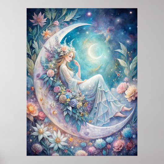 Moonlight Blossom Fairy Poster (Vorne)