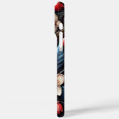 Moonlight Blühende Kirschbaumgestaltung Case-Mate iPhone Hülle (Rückseite / Links)