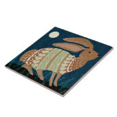 Moonlight Bunny Trivet Fliese (Seite)