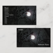 Moonlight Business Cards Visitenkarte (Vorne/Hinten)