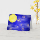 Moonlight (card) karte (Gelbe Blume)