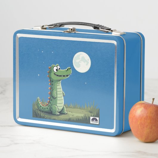 Moonlight Croc's Happy Box Metall Brotdose (Beispiel)