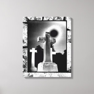 Moonlight Cross Leinwanddruck