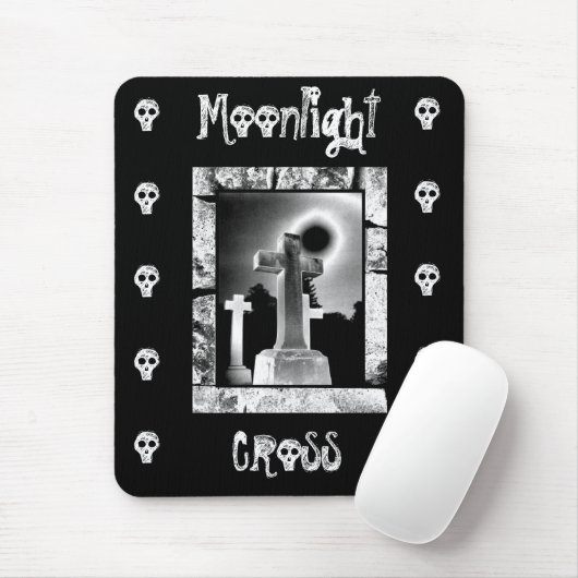 Moonlight Cross Mousepad (Mit Mouse)