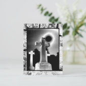 Moonlight Cross Postkarte (Stehend Vorderseite)