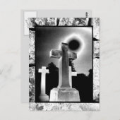 Moonlight Cross Postkarte (Vorne/Hinten)