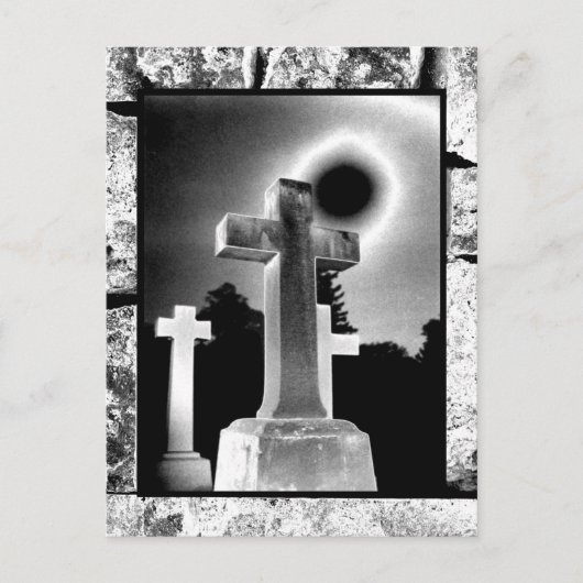 Moonlight Cross Postkarte (Vorderseite)