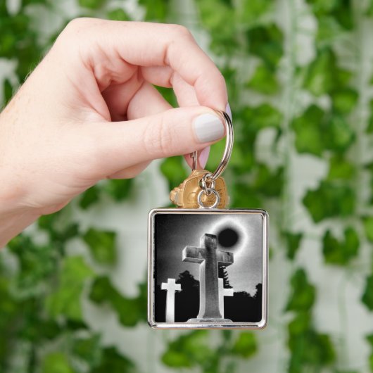 Moonlight Cross Schlüsselanhänger (Hand)