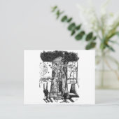 Moonlight Design Postkarte (Stehend Vorderseite)