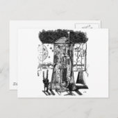 Moonlight Design Postkarte (Vorne/Hinten)