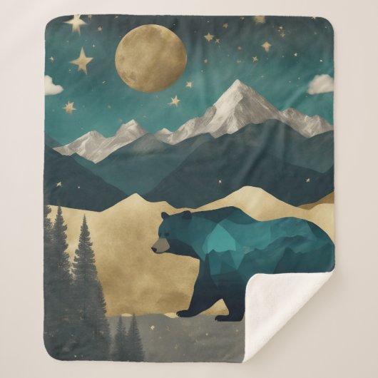 Moonlight-Design Sherpadecke (Vorderseite)