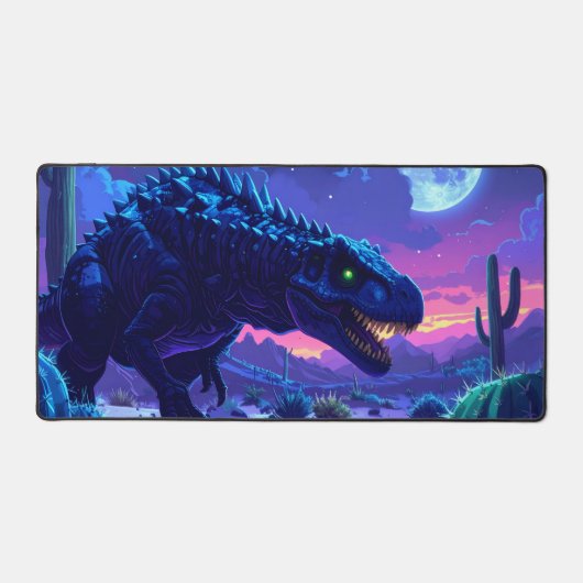 Moonlight Dino Schreibtischunterlage (Vorderseite)