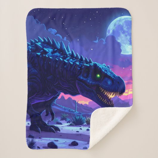 Moonlight Dino Sherpadecke (Vorderseite)