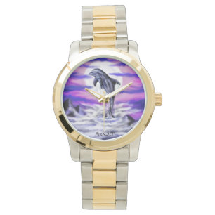 Moonlight Dolphin Armbanduhr