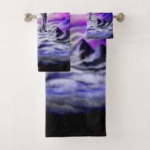 Moonlight Dolphin Badhandtuch Set