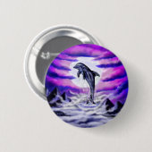 Moonlight Dolphin Button (Vorne & Hinten)