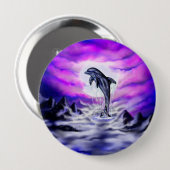 Moonlight Dolphin Button (Vorne & Hinten)