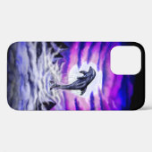 Moonlight Dolphin Case-Mate iPhone Hülle (Rückseite (Horizontal))