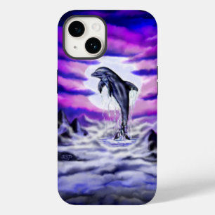 Moonlight Dolphin Case-Mate iPhone 14 Hülle
