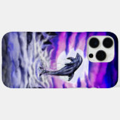 Moonlight Dolphin Case-Mate iPhone Hülle (Rückseite (Horizontal))