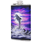 Moonlight Dolphin Flachmann (Links)