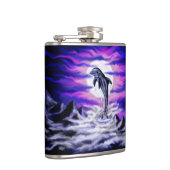 Moonlight Dolphin Flachmann (Rechts)