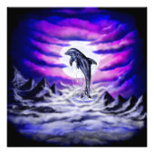 Moonlight Dolphin Fotodruck (Vorne)