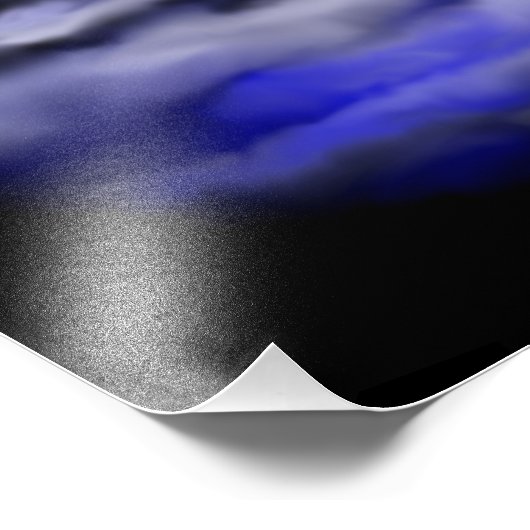 Moonlight Dolphin Fotodruck (Ecke)