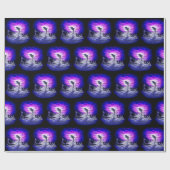 Moonlight Dolphin Geschenkpapier (Flach)