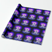 Moonlight Dolphin Geschenkpapier (Ungerollt)