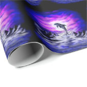 Moonlight Dolphin Geschenkpapier (Rolleneckpunkt)