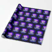 Moonlight Dolphin Geschenkpapier (Ungerollt)