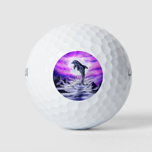 Moonlight Dolphin Golfball (Vorderseite)