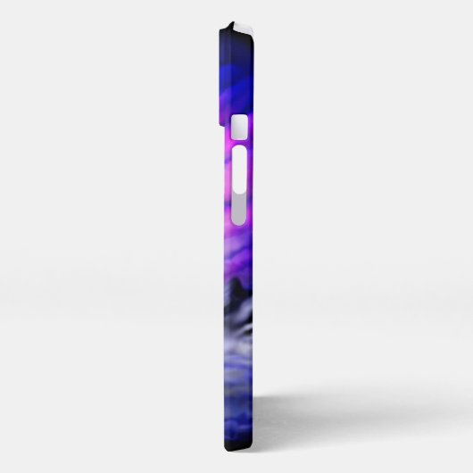 Moonlight Dolphin iPhone Hülle (Linke Seite)