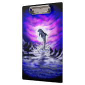 Moonlight Dolphin Klemmbrett (Links)