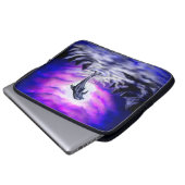 Moonlight Dolphin Laptopschutzhülle (Vorne Knopf)