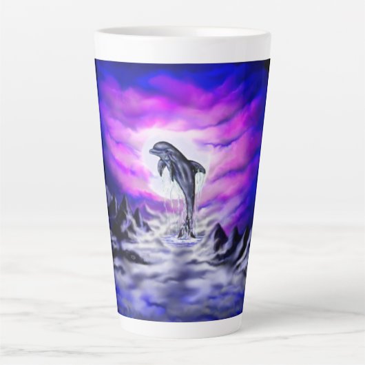 Moonlight Dolphin Milchtasse (Vorderseite)