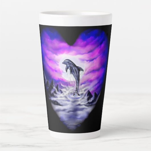 Moonlight Dolphin Milchtasse (Vorderseite)