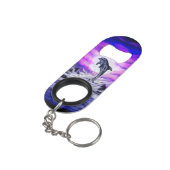 Moonlight Dolphin Mini Flaschenöffner (Rückseite Schrägansicht)