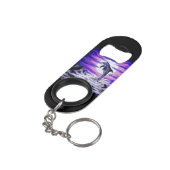 Moonlight Dolphin Mini Flaschenöffner (Rückseite Schrägansicht)