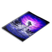 Moonlight Dolphin Notizblock (Linke Seite)