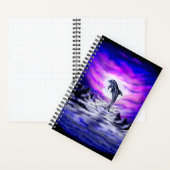 Moonlight Dolphin Notizblock (Innen)