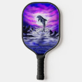 Moonlight Dolphin Pickleball Schläger (Rückseite)