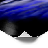 Moonlight Dolphin Poster (Ecke)