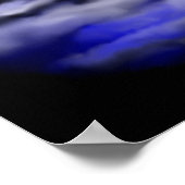 Moonlight Dolphin Poster (Ecke)