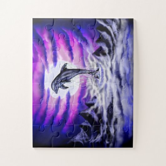 Moonlight Dolphin Puzzle (Vertikal)
